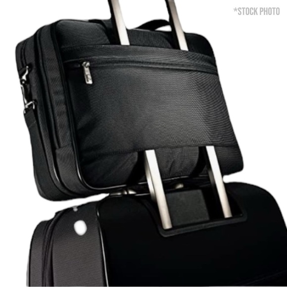 Samsonite Black Kenneth Cole Reaction Portfolio Computer Case - Picture 14 of 15